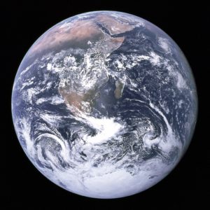 An image of the Earth, shot by NASA, to illustrate a blog post about a U.S. report outlining world water strategy.