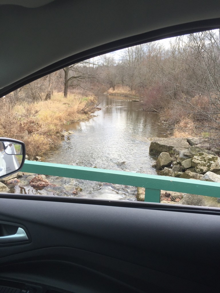 Little Lehigh Creek at Wild Cherry Bridge - December 3, 2016